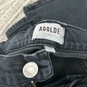 Agolde Black Denim Jeans